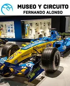 Entrada al Museo Fernando Alonso