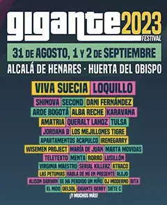 Festival Gigante 2023 - Abono 3 días 