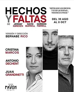 Hechos y Faltas - Teatro Pavón