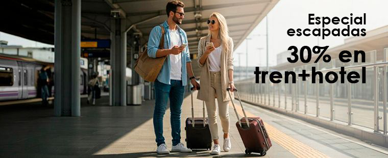 Escapades train + hôtel