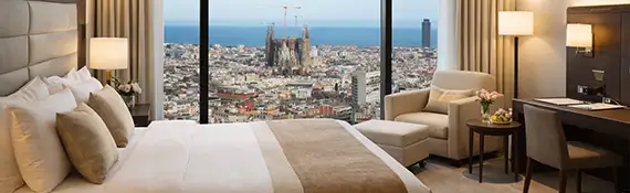 Tren + hotel + coche a Barcelona